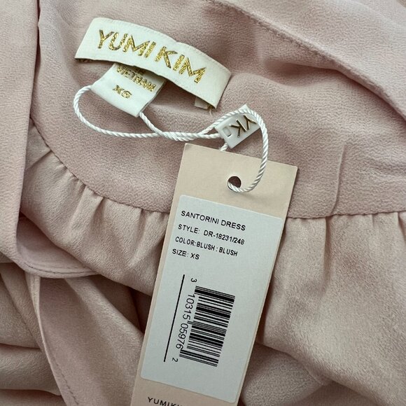 NWT Revolve Yumi Kim Santorini Pink Wrap Dress XS - Picture 2 of 8